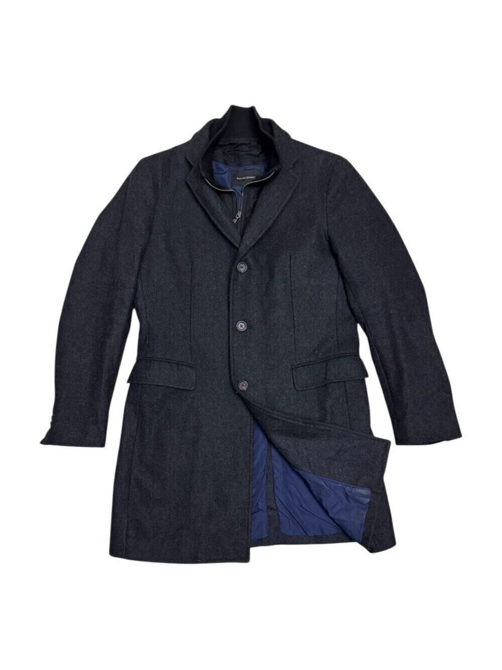 BANANA REPUBLIC Wool Blend Designer Winter Business Casual Pea Coat Women Medium